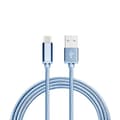 Miniatyrbillede 3 af 3: 1M USB til USB-C Kabel Nylon Hurtig Opladning Blå