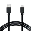 Miniatyrbild 1 av 2: 2M Kabel USB-C Laddare Nylon Quick Charge Svart
