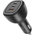 Pikkukuva 1 / 5: FoneKit Travel 165W, 2 x USB-C + USB-A -autolaturi