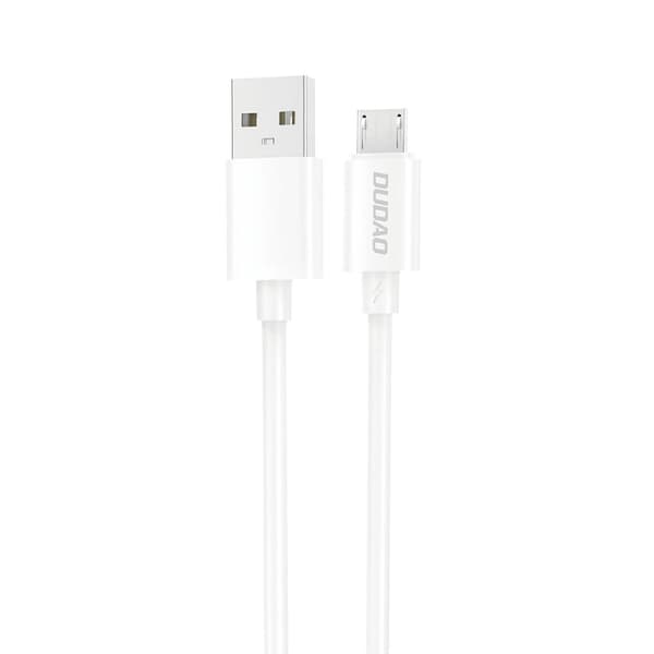 Dudao MicroUSB-Kabel 2A 1m - Vit