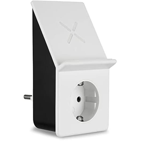 Laddare - REV - USB Laddningsadapter med trådlös laddare - Induktion - Flerfärgad - Svart