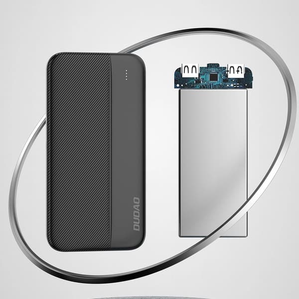 Dudao K4S Powerbank 10 000mAh - Svart