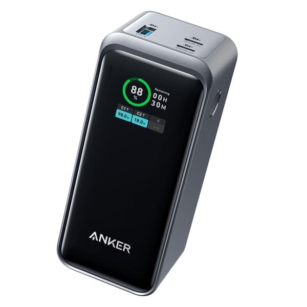 Anker Prime Powerbank 20 000mAh - Svart