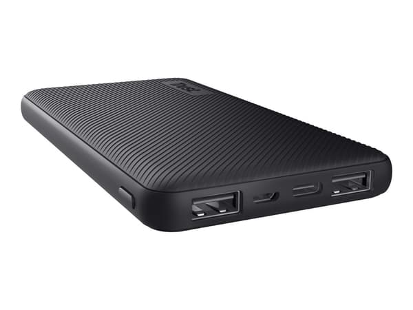 Trust Primo Ultra-thin Powerbank 10 000mAh - Svart