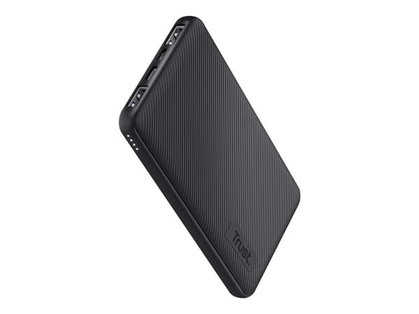 Trust Primo Ultra-thin Powerbank 10 000mAh - Svart