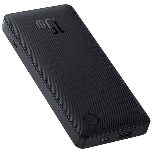 Baseus Airpow Lite Powerbank 10 000mAh - Svart
