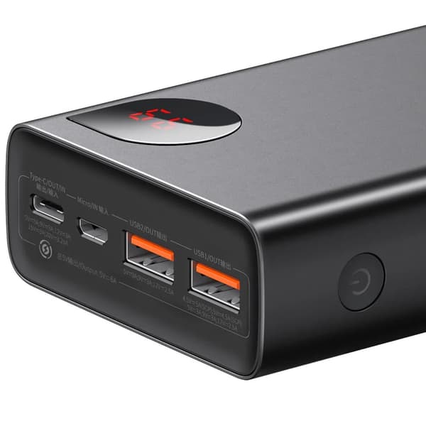 Baseus Adaman PowerBank 20 000mAh - Svart