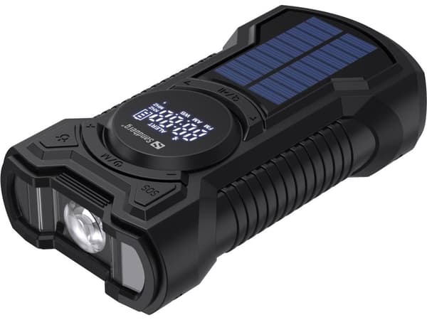 Sandberg Survivor Radio All-in-1 5000 Powerbank 5 000mAh - Svart