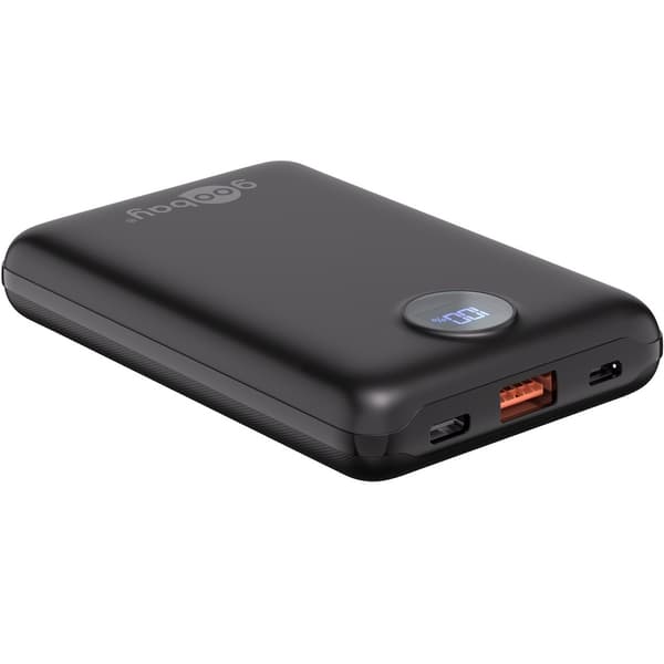 Goobay Powerbank Compact 10 000mAh - Svart