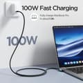 Miniatyrbillede 2 af 4: SiGN USB-C till USB-C Kabel 2m, 100W - Svart