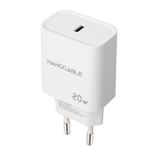 Vægoplader NANOCABLE Hvid
