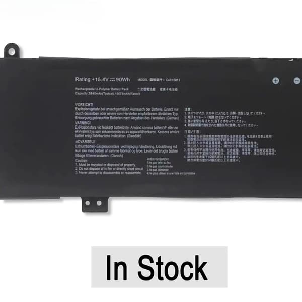 Kannettavan tietokoneen akku C41N2013, yhteensopiva ASUS TUF Gamingin kanssa, 15.4V Li-Ion, kestävä ja uusi