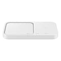 Miniatyrbild 3 av 6: Laddare för Samsung Pad Induction Flat DUO Watch mobiltelefon, 15W Snabbladdning (nätladdare ingår ej) Vit
