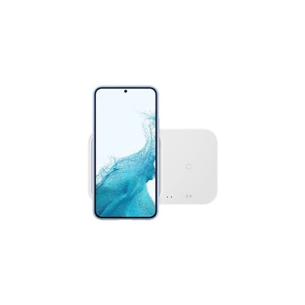 Laddare för Samsung Pad Induction Flat DUO Watch mobiltelefon, 15W Snabbladdning (nätladdare ingår ej) Vit