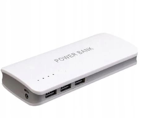 POWERBANK 20000 + KABEL TIL ENHVER TELEFON USB 5V