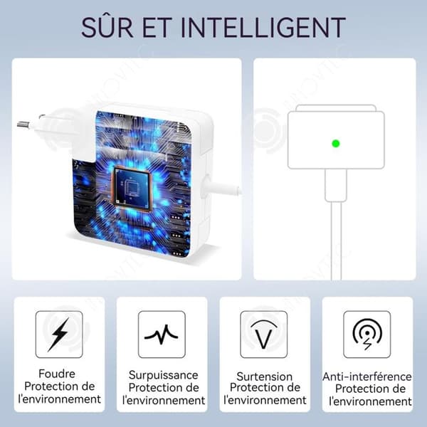 INN Snabb USB-C Laddare 60w 50/60hz T-munstycke effektiv och hållbar multisektor PD+QC 3.1A snabbladdare multipel USB-laddare