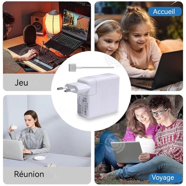 INN Snabb USB-C Laddare 60w 50/60hz T-munstycke effektiv och hållbar multisektor PD+QC 3.1A snabbladdare multipel USB-laddare