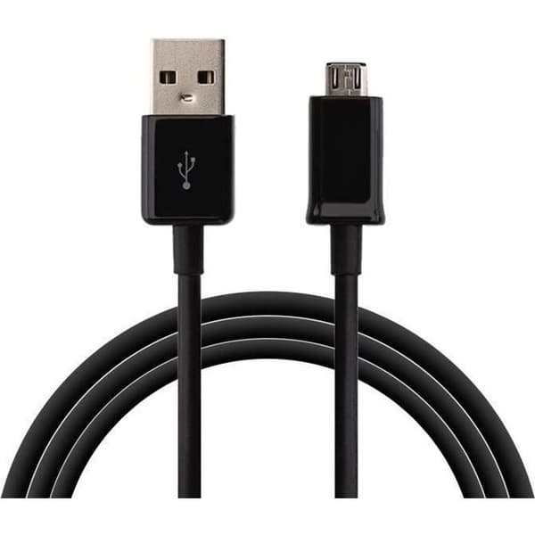Kabel USB Laddare Svart kompatibel med Huawei HONOR 8X - Micro USB-kabel Laddare Dataöverföring Mått 1 Meter Phonillico®