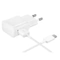 Miniatyrbild 2 av 4: [Kompatibel Huawei HONOR 8-9-10-PLAY-VIEW10] USB-C-kabel 1 meter + Vit väggladdare [Phonillico®]