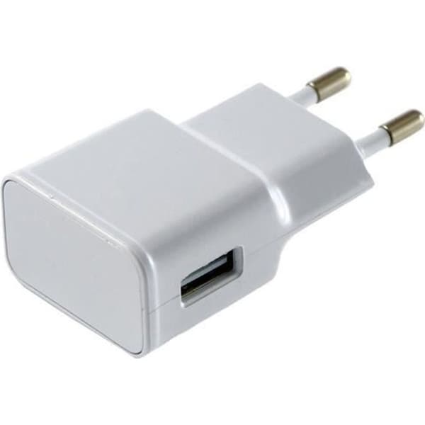 [Kompatibel med Xiaomi MI 5-5S-5X-6X-8-8PRO-8LITE-A1-A2-MIX2-POCOPHONE] Väggladdare Vit Micro USB Kontakt [Phonillico®]
