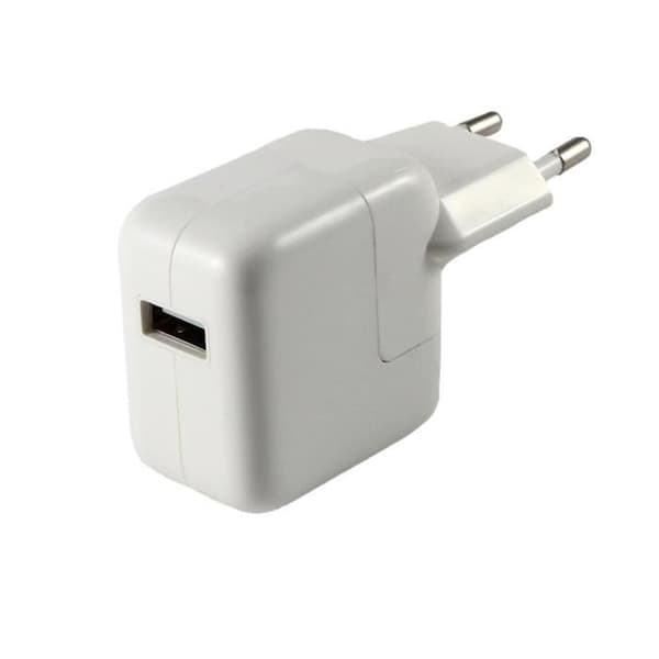 [Kompatibel iPad 2017 - 2018 - AIR - MINI - PRO] Kabel 1M + Vit Väggladdare [Phonillico®]
