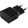 Miniatyrbild 1 av 2: Laddare för Samsung A20E - A40 - A50 - A70 - A80 - Svart Väggadapter Phonillico®