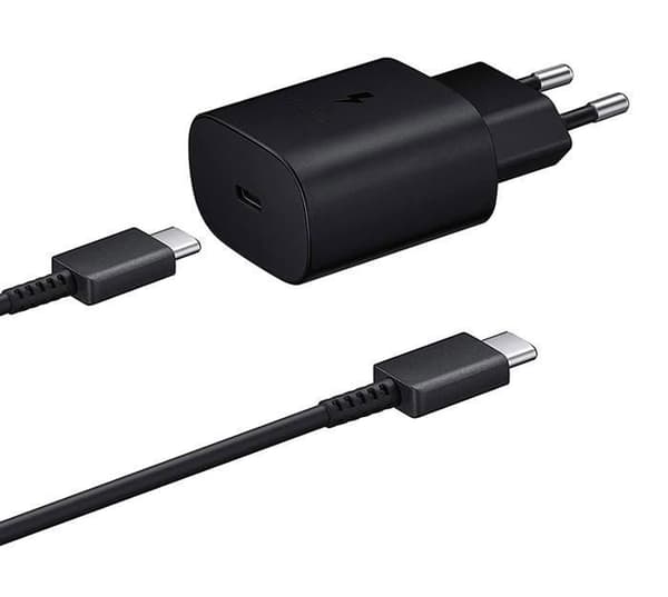 Snabbladdare 25W - Phonillico® - USB-C - 1 meter - Kompatibel med Samsung Galaxy S25/S24/S23