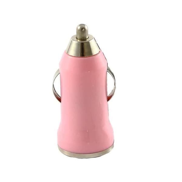 [Kompatibel Samsung Galaxy NOTE 1 - NOTE 2 - NOTE 3LITE - NOTE 4] Bil Laddare Rosa Micro USB Cigarettändar [Phonillico®]