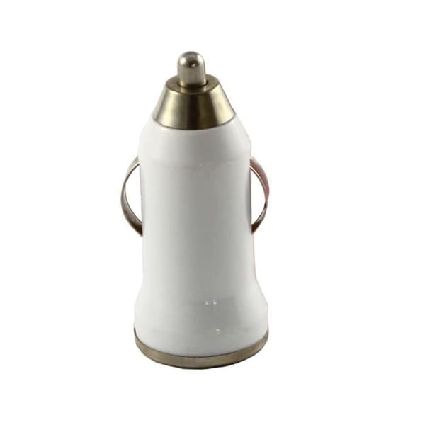Vitladdare Bil Vit [Kompatibel med Huawei HONOR 5C-5X-6A-6C-6X-7-7A-7C-7S-7X-8X-9LITE] Micro USB Tändarport [Phonillico®]