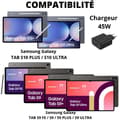 Miniatyrbild 2 av 4: Laddare Snabb 45W för SAMSUNG Galaxy TAB S10 ULTRA/TAB S10 PLUS/TAB S9 ULTRA/TAB S9 PLUS/TAB S9/TAB S9 FE Phonillico®