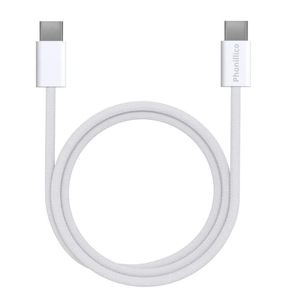 Laddare - Phonillico® - 20W - USB-C - 1 meter - Kompatibel med iPhone 16/16 PLUS/PRO/PRO MAX