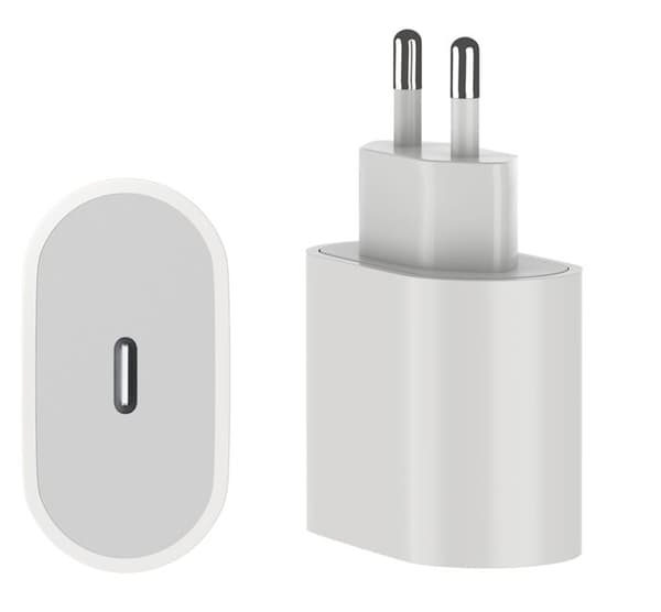 Laddare - Phonillico® - 20W - USB-C - 1 meter - Kompatibel med iPhone 16/16 PLUS/PRO/PRO MAX