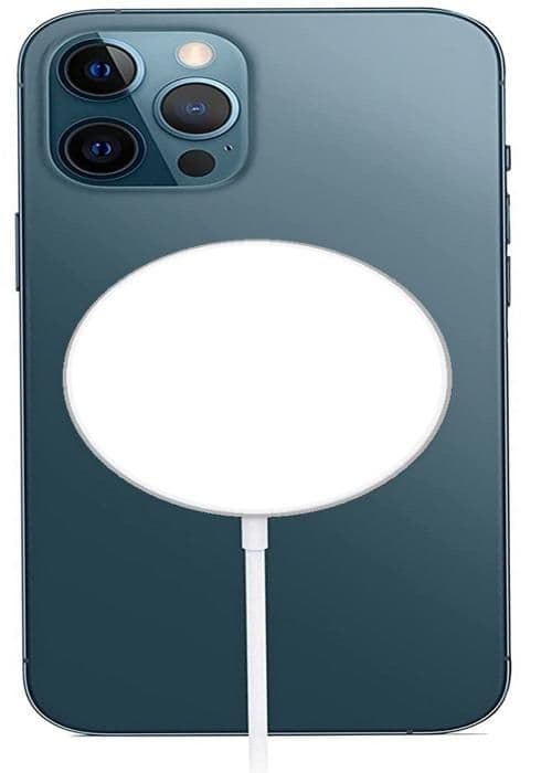 Induktionsladdare - Phonillico - iPhone 16 - Kompatibel med MagSafe - Snabbladdning 16W - USB-C