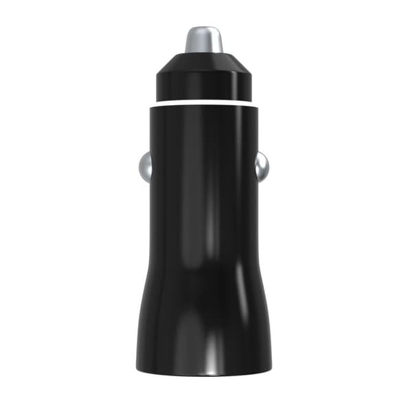 Snabbladdare för bil - Phonillico® - iPhone 16/16 PLUS/16 PRO/16 PRO MAX - 18W - USB - USB-C