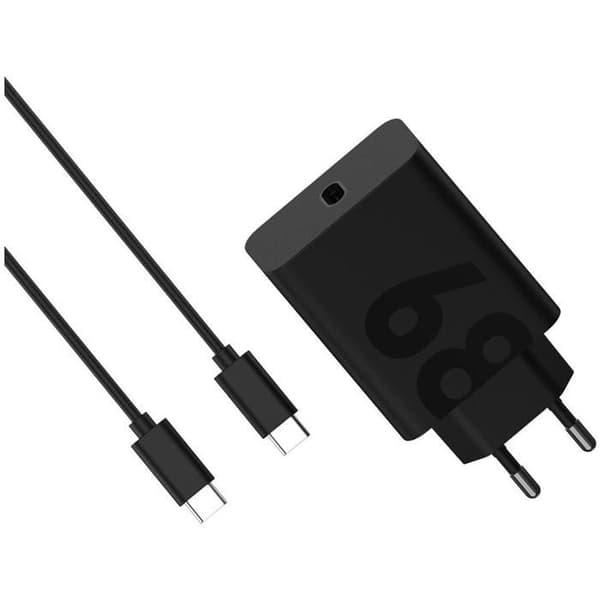 Laddare - Motorola - 68W TurboPower - USB-C - Ultra snabb laddning - Power Delivery Svart