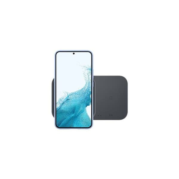 Induktionsladdare - Samsung - DUO Watch - 15W snabbladdning - Svart - Kompatibel med telefon och klocka