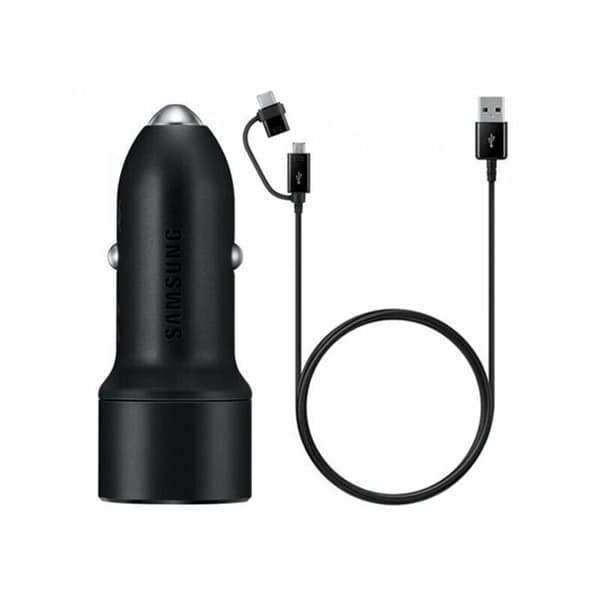 Billaddare - SAMSUNG - EP-L1100 - 15 W - 2 A - Snabbladdning - 2 USB