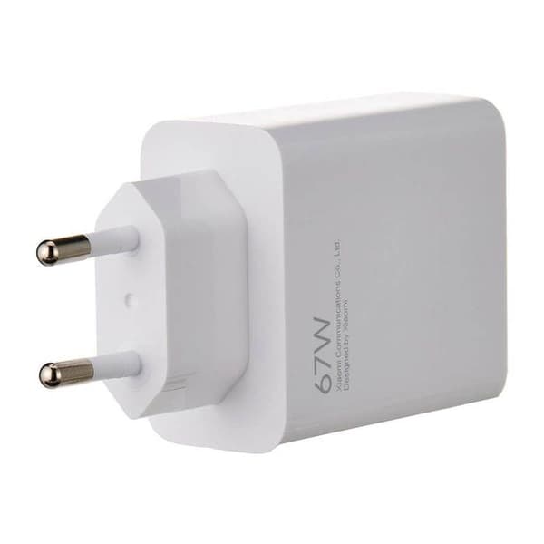 Xiaomi Charging Combo 67W USB-A snabbladdare + USB-C datakabel Vit MDY-12-ES