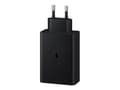 Miniatyrbild 3 av 4: SAMSUNG trippel USB-laddare A+C+C PD 65W (35W+25W+5W) Svart