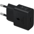 Miniatyrbild 1 av 4: SAMSUNG FAST 25W USB C nätladdare utan kabel svart