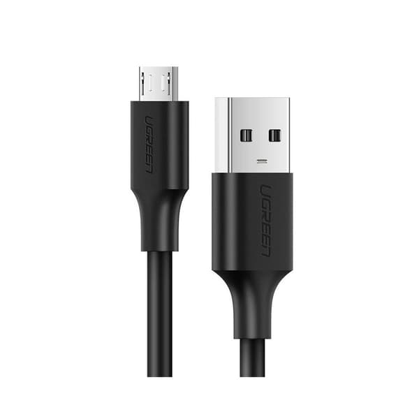 Ugreen USB-kaapeli USB-microUSB 2m - Svart