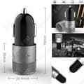Miniatyrbild 4 av 4: TD® Biltelefonladdare 2 USB-portar Universal Kompakt 12V-24V Smart Apple Samsung Huawei Android Smartphone Tablet