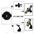 Miniatyrbild 2 av 4: TD® Induktion trådlös billaddare med sugkopp soliditet ultrasnabb laddning Stöd stark magnet universal