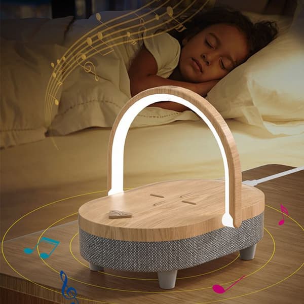 Trådlös laddningsbas - Ej specificerad - Modell ej specificerad - 15 W - Bluetooth 5.3 - Nattbelysning