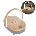 Miniatyrbild 1 av 4: Trådlös laddningsbas - Ej specificerad - Modell ej specificerad - 15 W - Bluetooth 5.3 - Nattbelysning