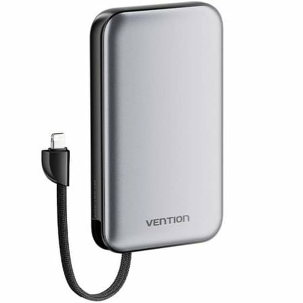 Mobilbatteri Vention I12IA Sort 10000 mAh