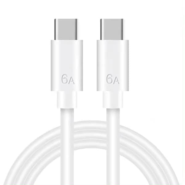 Oplader til iPhone 15 + 3M Kabel Hurtig Oplader USB-C Til USB-C 20W PD