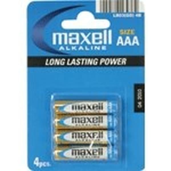 Alkalinebatterier Maxell
