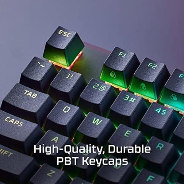 Klaviatur Mekanisk - HYPERX - Alloy Origins PBT - HyperX-brytare - 100% anti-ghosting - RGB-belysning