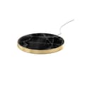 Miniatyrbild 2 av 3: Trådlös Qi-laddare för Smartphones/AirPods 10W Modell Thunder Marble IDEAL OF SWEDEN Svart